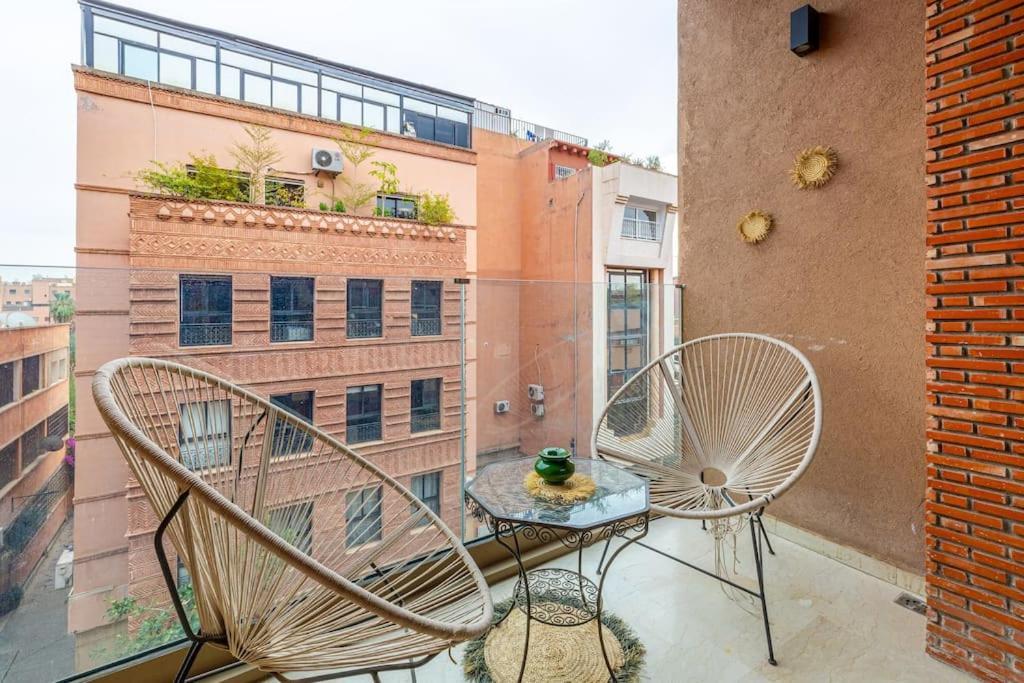 마라케시 Cozy And Brand New Luxury Flat And Hypercenter Marrakech 아파트 외부 사진